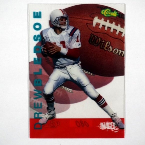 Classic Images Drew Bledsoe Acetate Preview Hand #'d 80/300 SSP Patriots  NM/MT - Picture 1 of 3